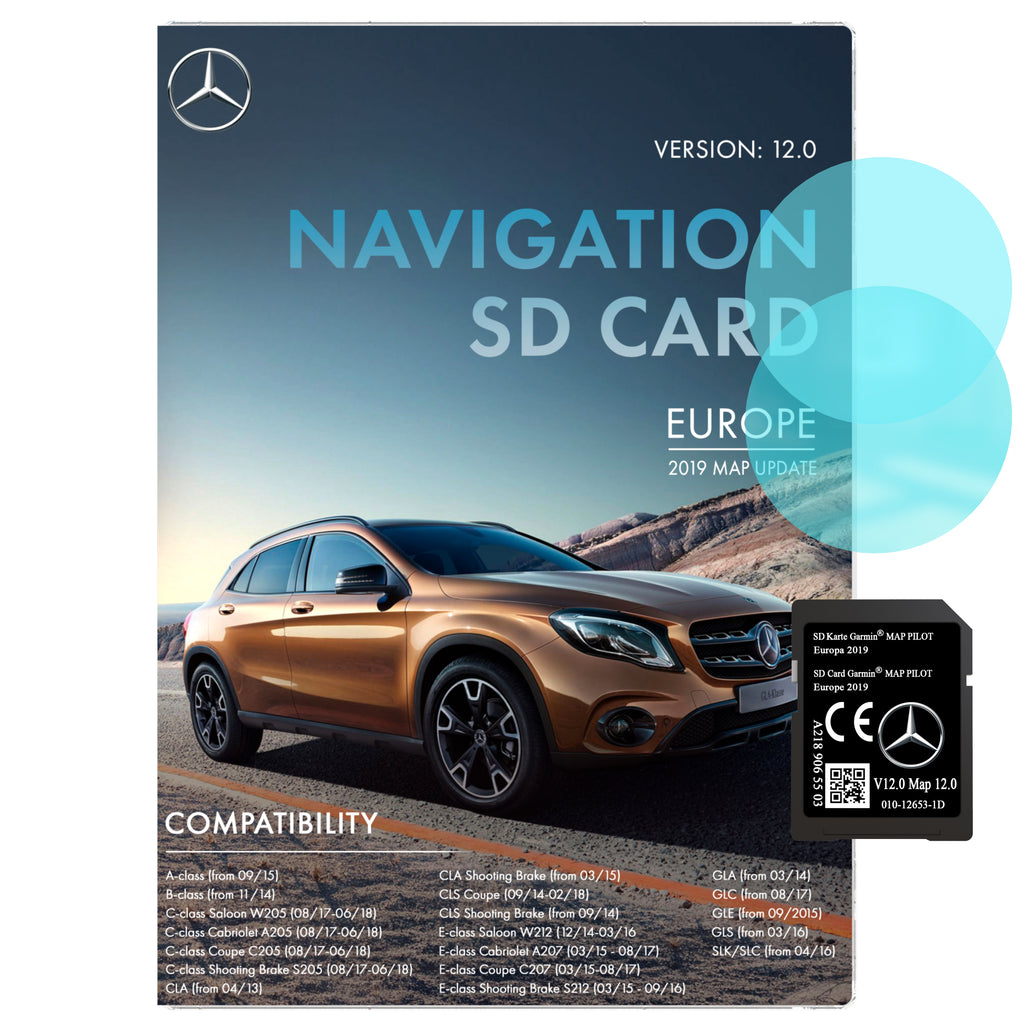 Mercedes A2189065503 Navigation SD Card | Latest Update 2019