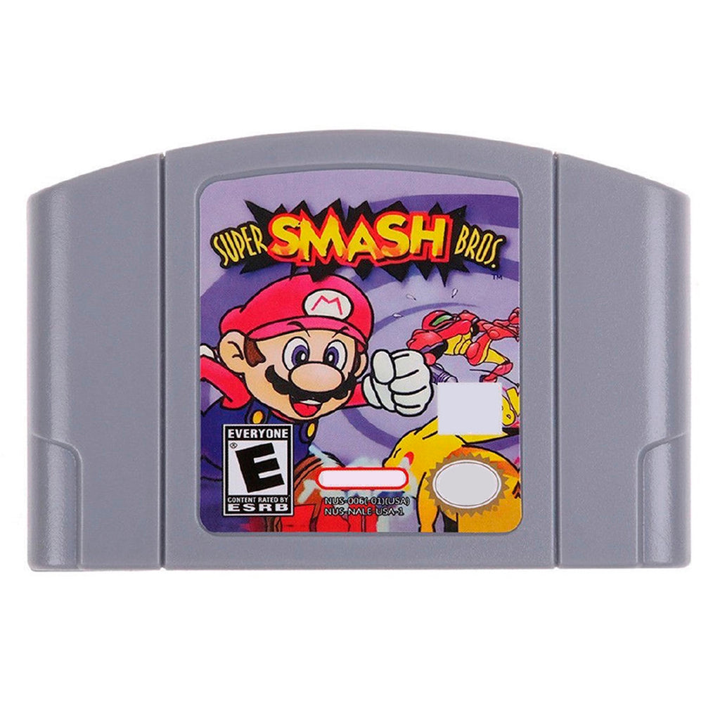 N64 Super Smash Bros Game Cartridge