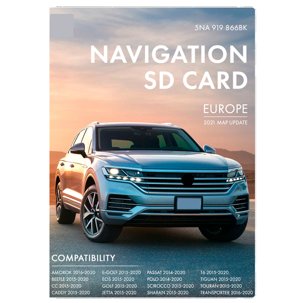 Volkswagen AS V14 SD Navigation Card | Latest Update 2021