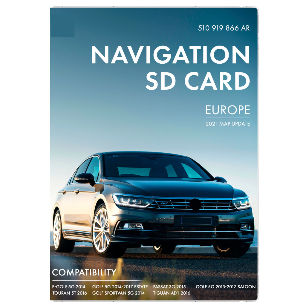 Volkswagen DV V15 SD Navigation Card | Latest Update 2021