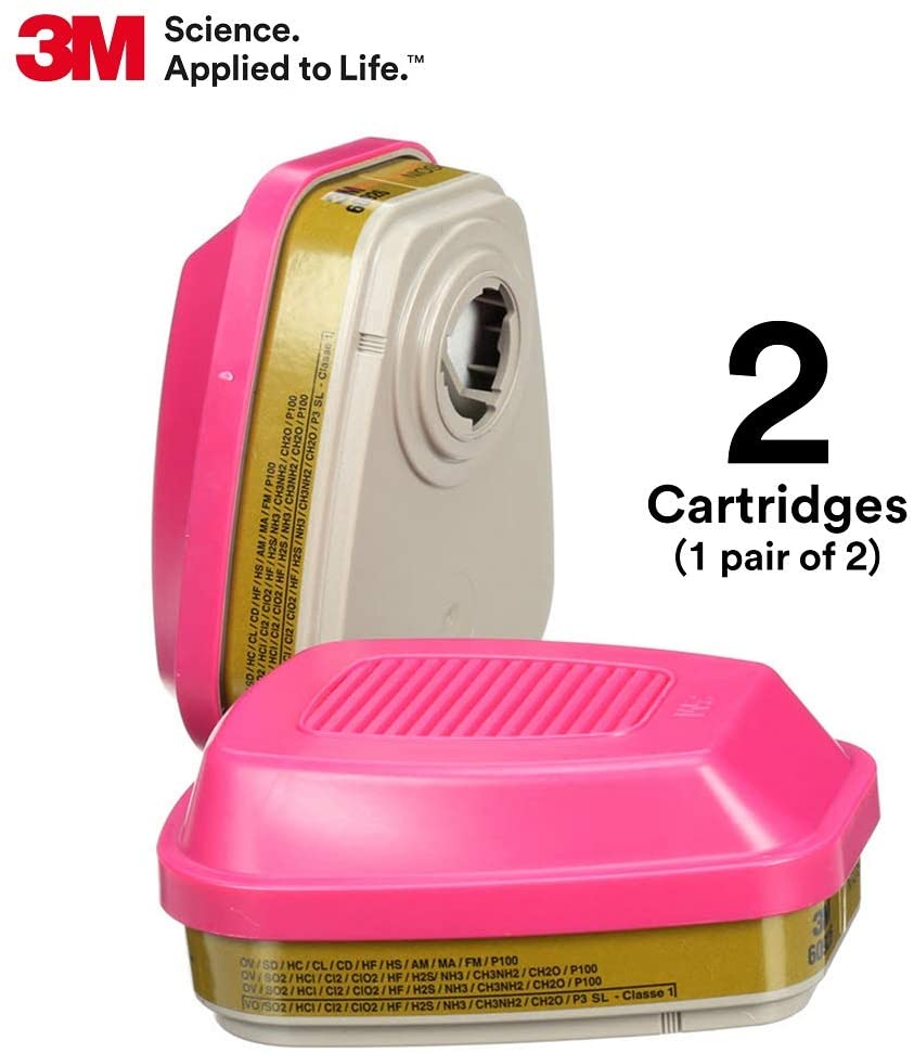 3M P100 Respirator Cartridge/Filter 60923 (1pcs)