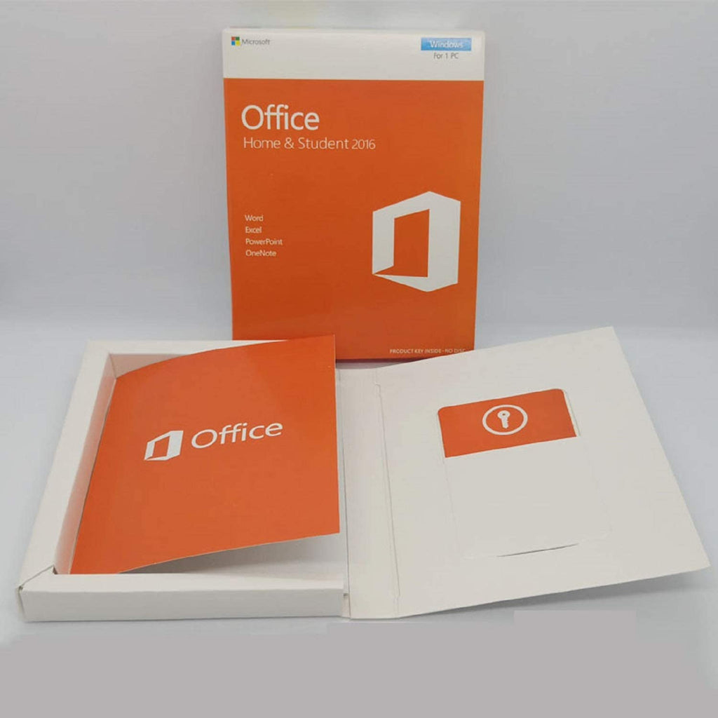 Office 2016 Home and Student | for 1 PC | Excel - Word - PowerPoint - OneNote