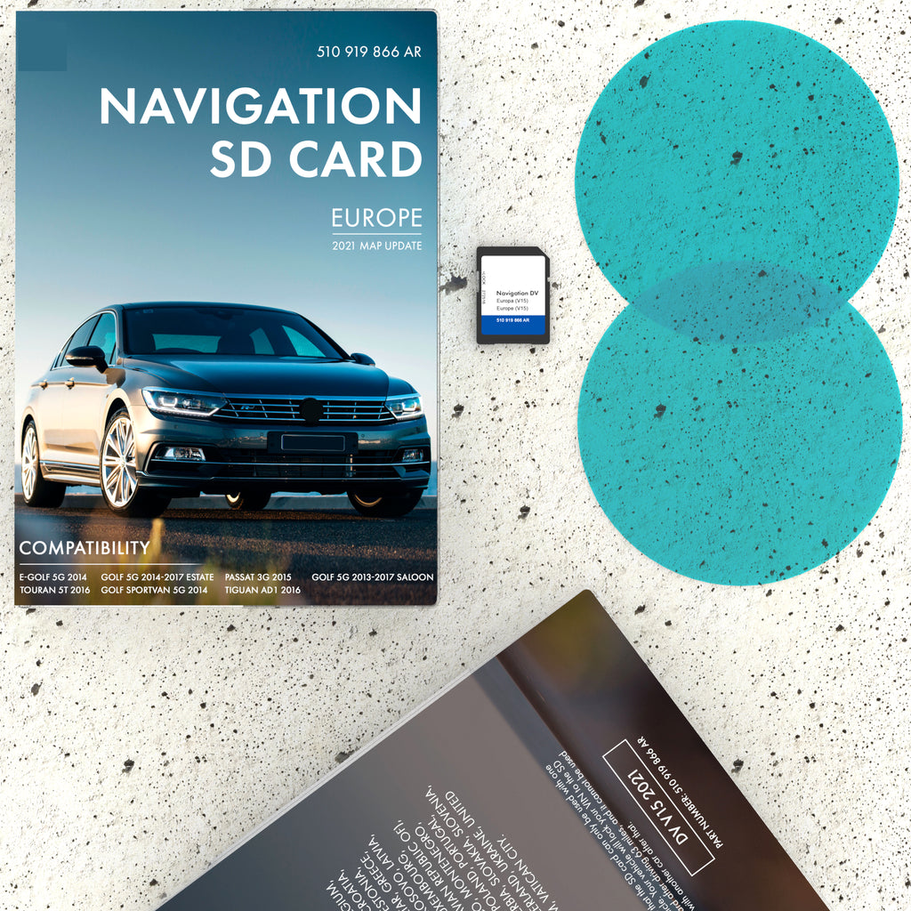 Volkswagen DV V15 SD Navigation Card | Latest Update 2021