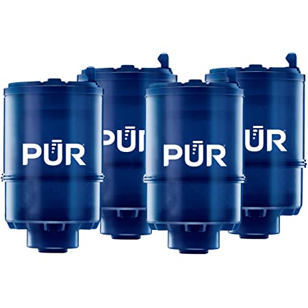 PUR MineralClear Faucet Water Filter Replacement for Filtration Systems (4-Pack)