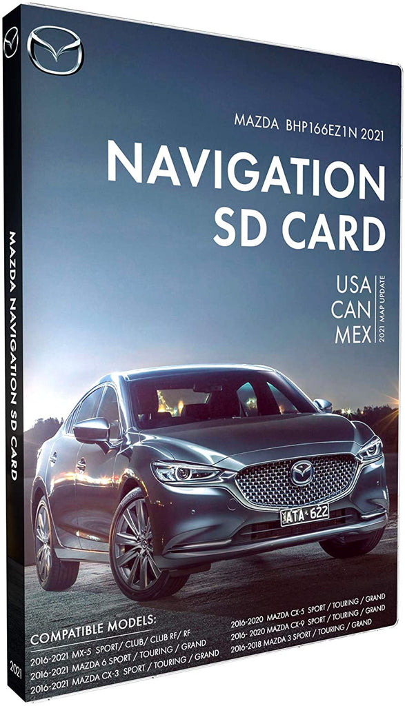 Mazda SD Navigation Card BHP166EZ1N | Latest Update 2021