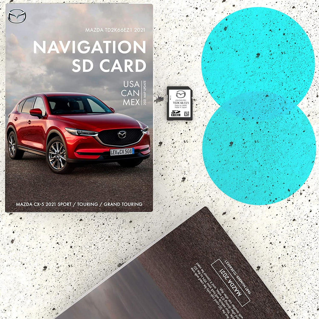 Mazda SD Navigation Card TD2K66EZ1 | Latest Update 2021