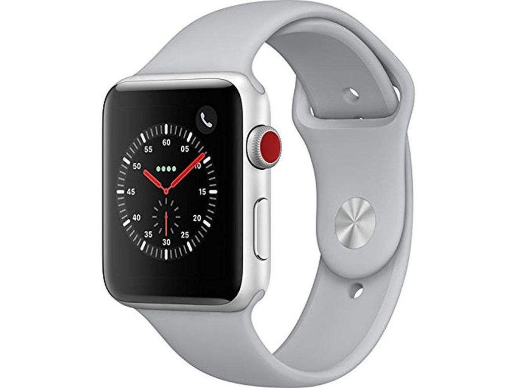 Apple Watch Series 3 (GPS + Cellular), 42mm Silver Aluminum
