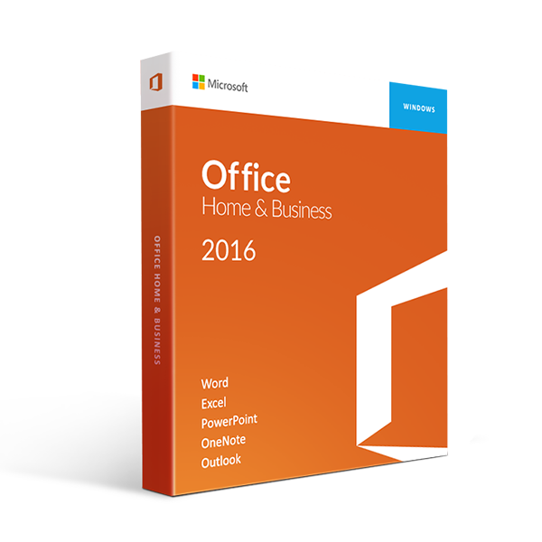 Microsoft Office Home and Business 2016 | 1 user, PC or Mac Key Card